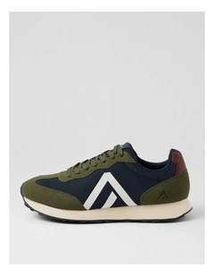 Evan Taupe Navy Sneakers