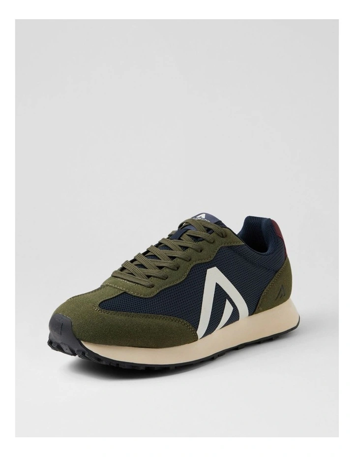 Evan Taupe Navy Sneakers image 2