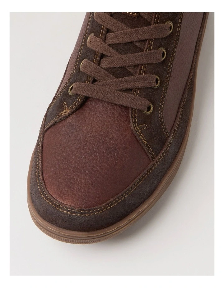 Tango Brown Tumble Leather Lace Up Boots image 4