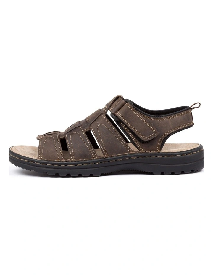 HOOK BROWN LEATHER image 1