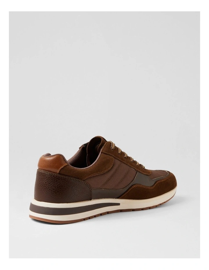 Izac Brown Suede Sneakers image 3