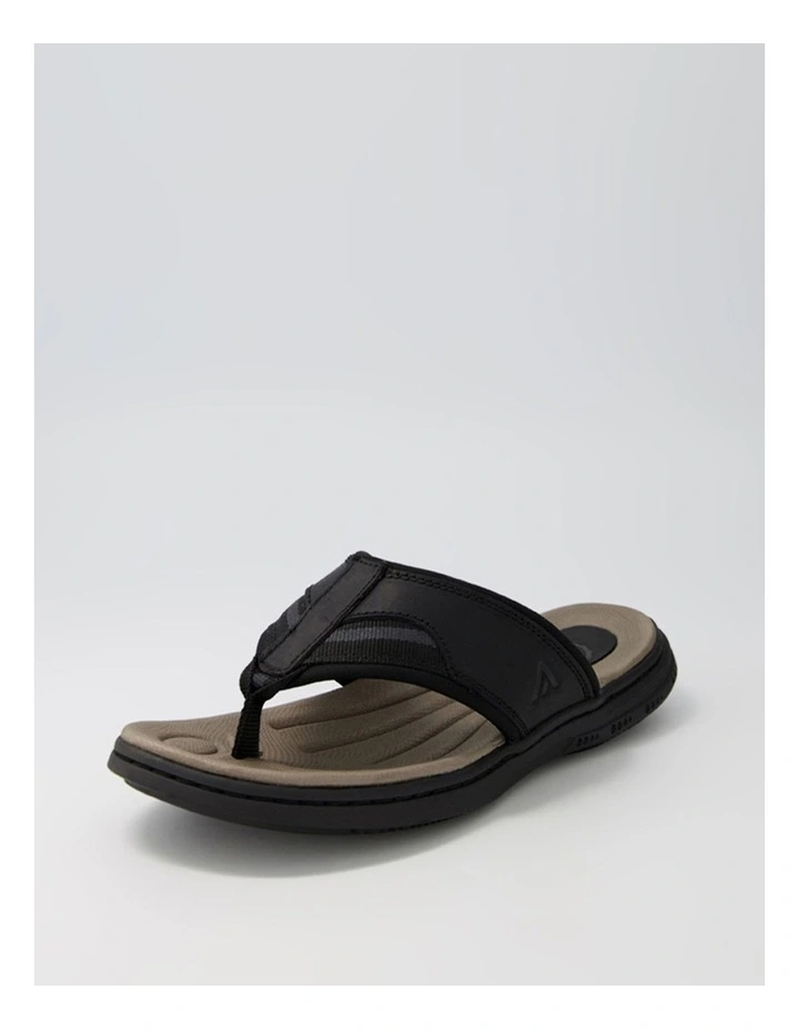 Dboy Black Crazyhorse Leather Sandals image 2