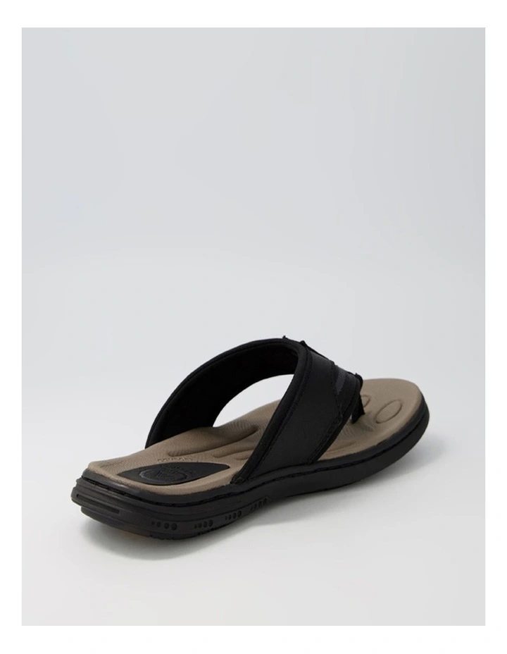 Dboy Black Crazyhorse Leather Sandals image 3