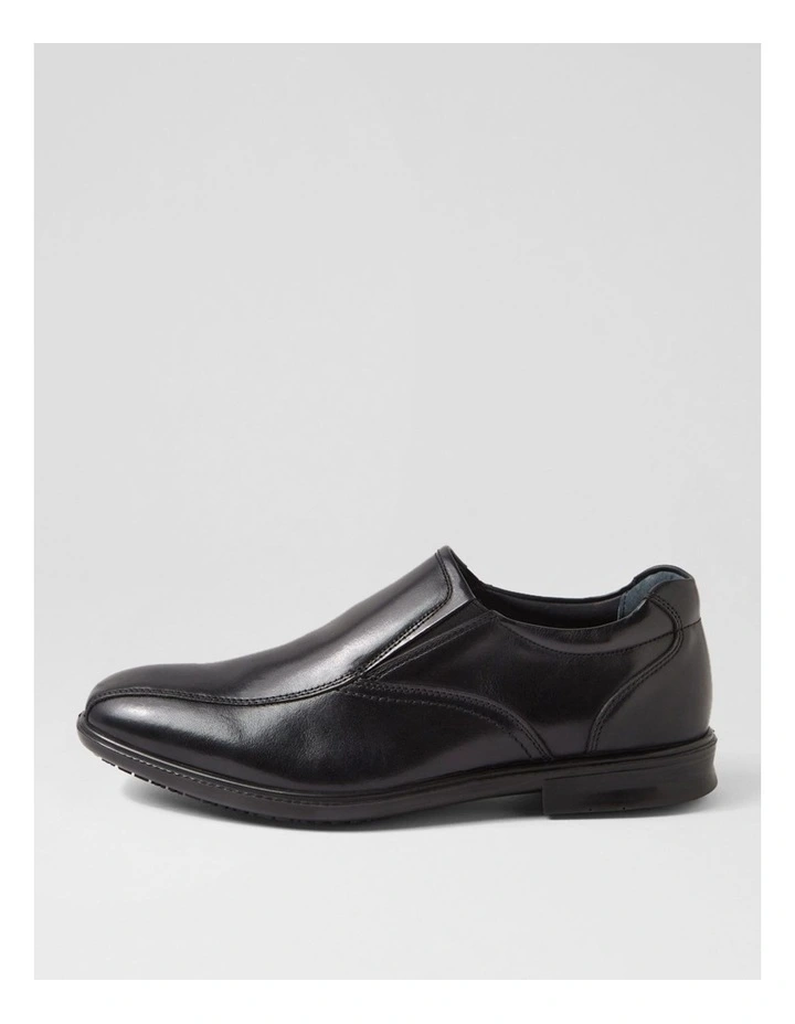 C Pete Black Leather Loafers image 1