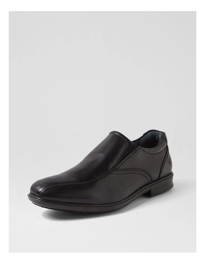 C Pete Black Leather Loafers image 2