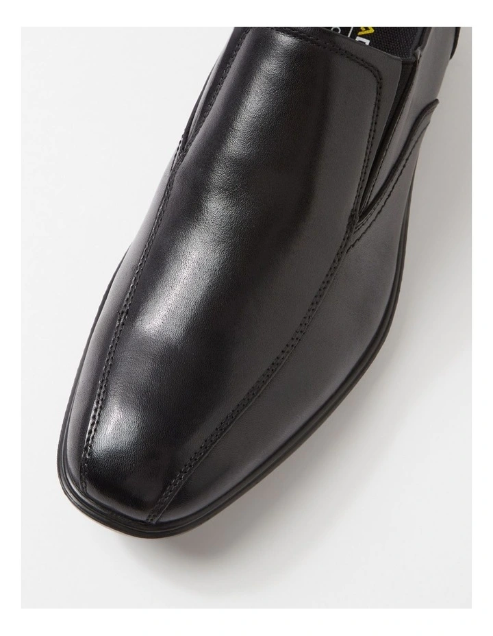 C Pete Black Leather Loafers image 4
