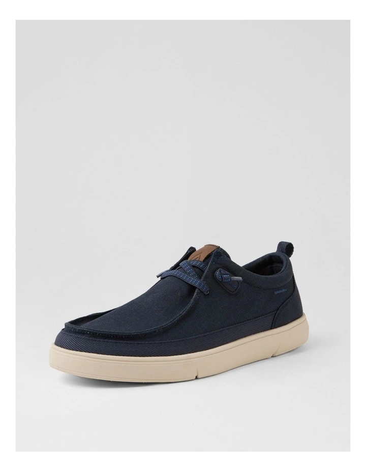 Albee Navy Canvas Sneakers image 2