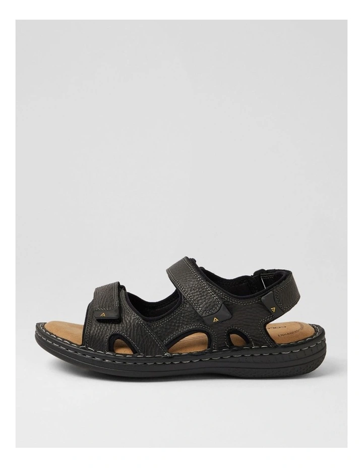SURMON BLACK TUMB LEATHER image 1