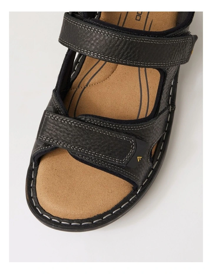 SURMON BLACK TUMB LEATHER image 4