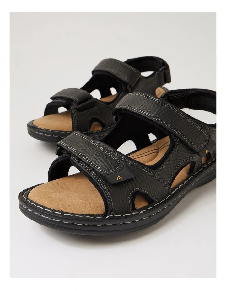 SURMON BLACK TUMB LEATHER image 5