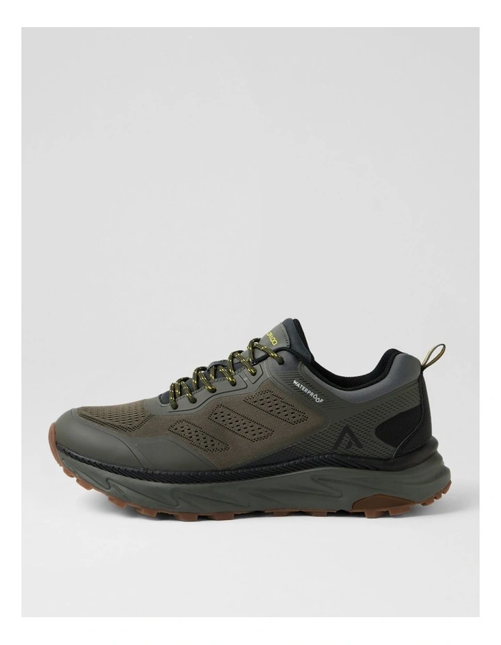 Attila Khaki Fabric Sneakers image 1