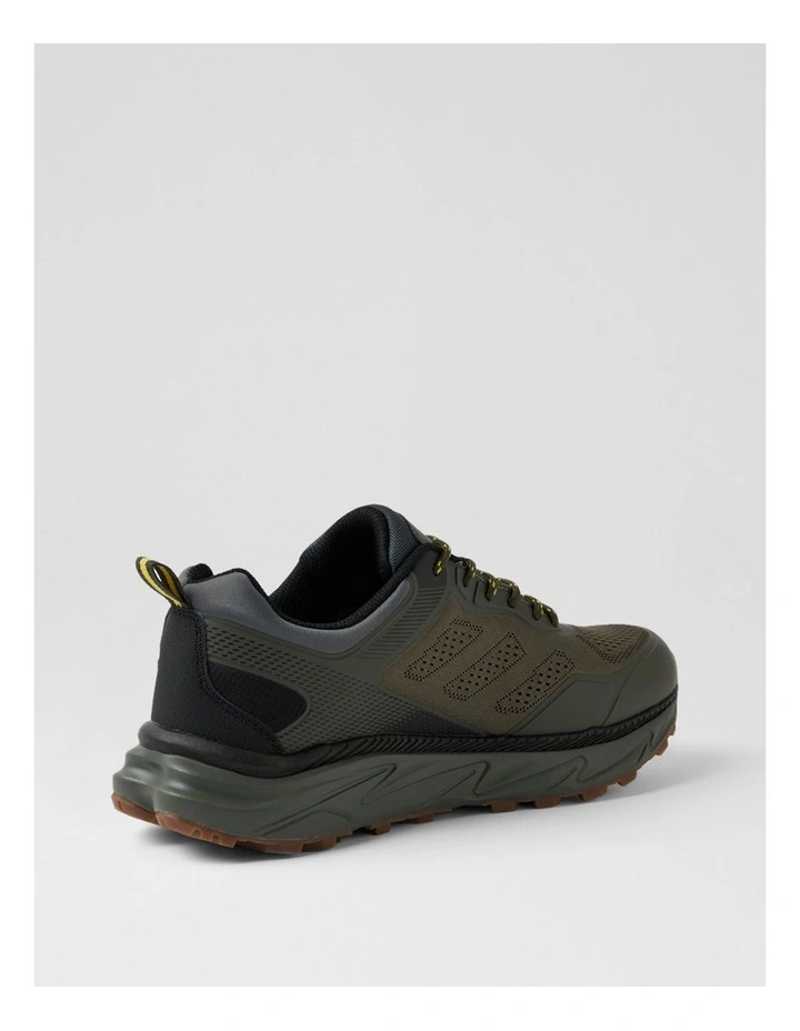 Attila Khaki Fabric Sneakers image 3
