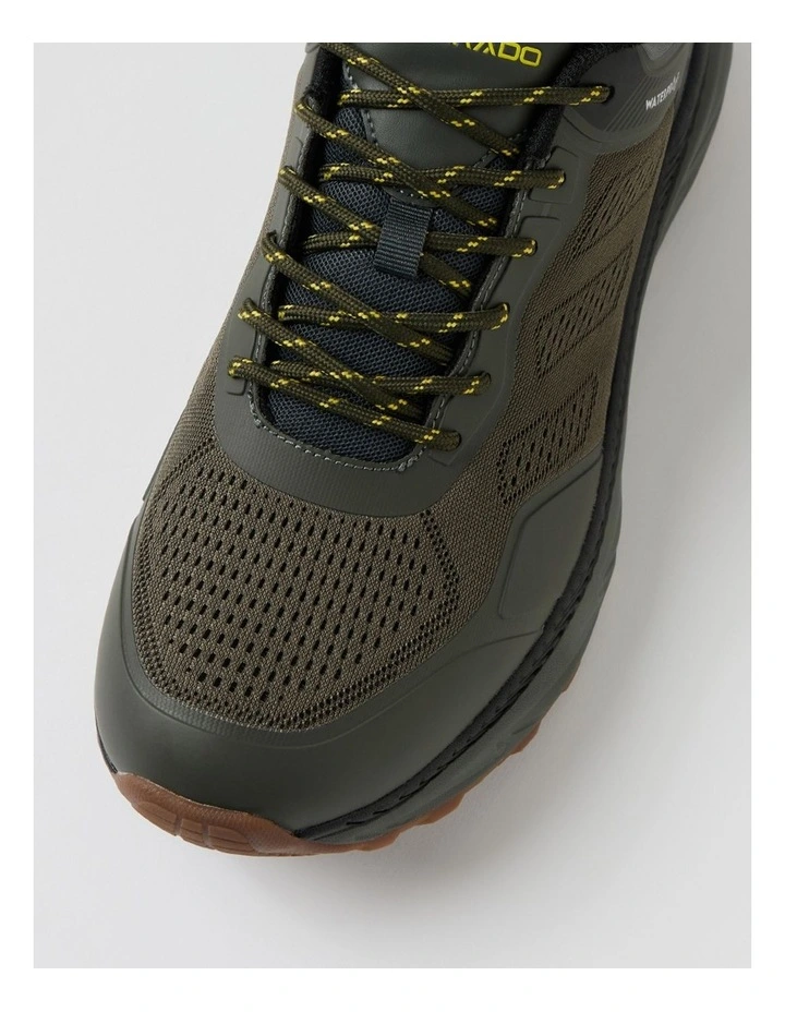 Attila Khaki Fabric Sneakers image 4