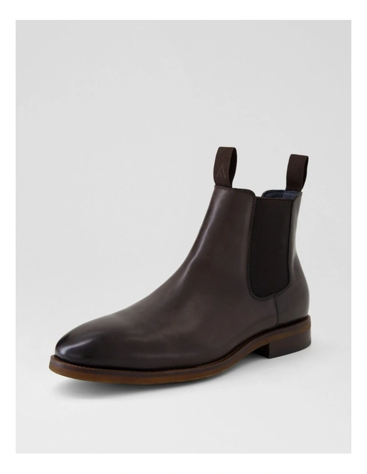 Rodeo Brown Leather Chelsea Boots image 2