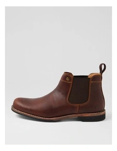 Ritter Tan Leather Boots