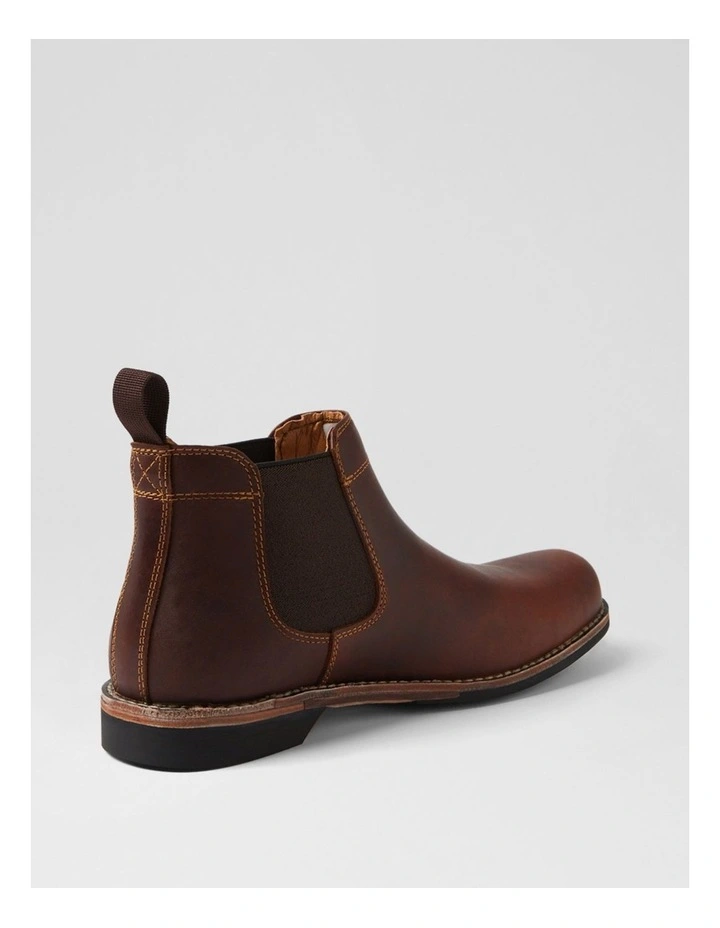 Ritter Tan Leather Boots image 3