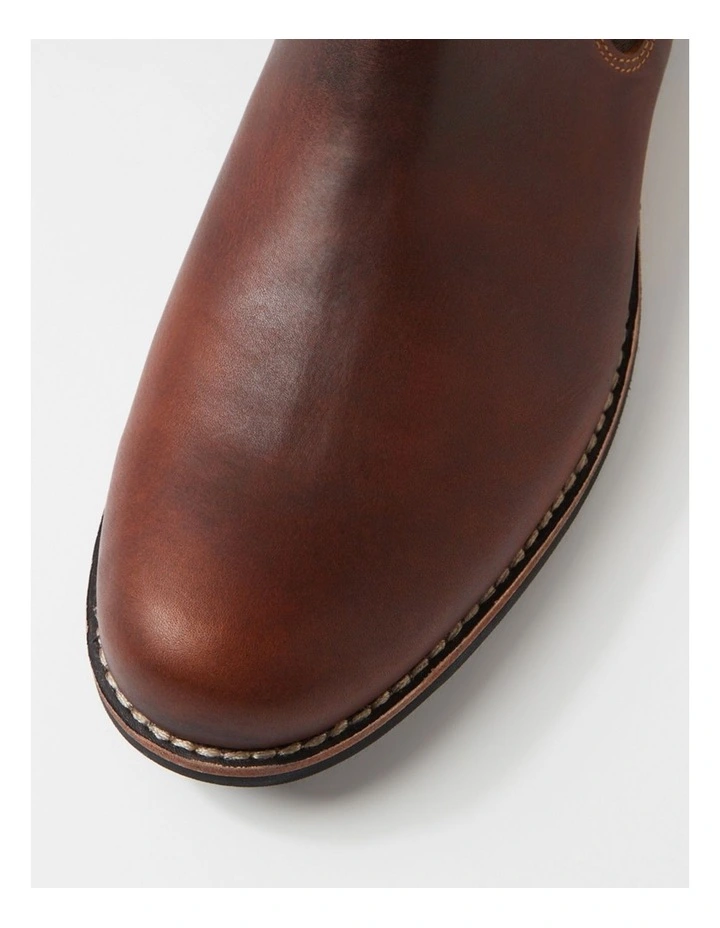 Ritter Tan Leather Boots image 4