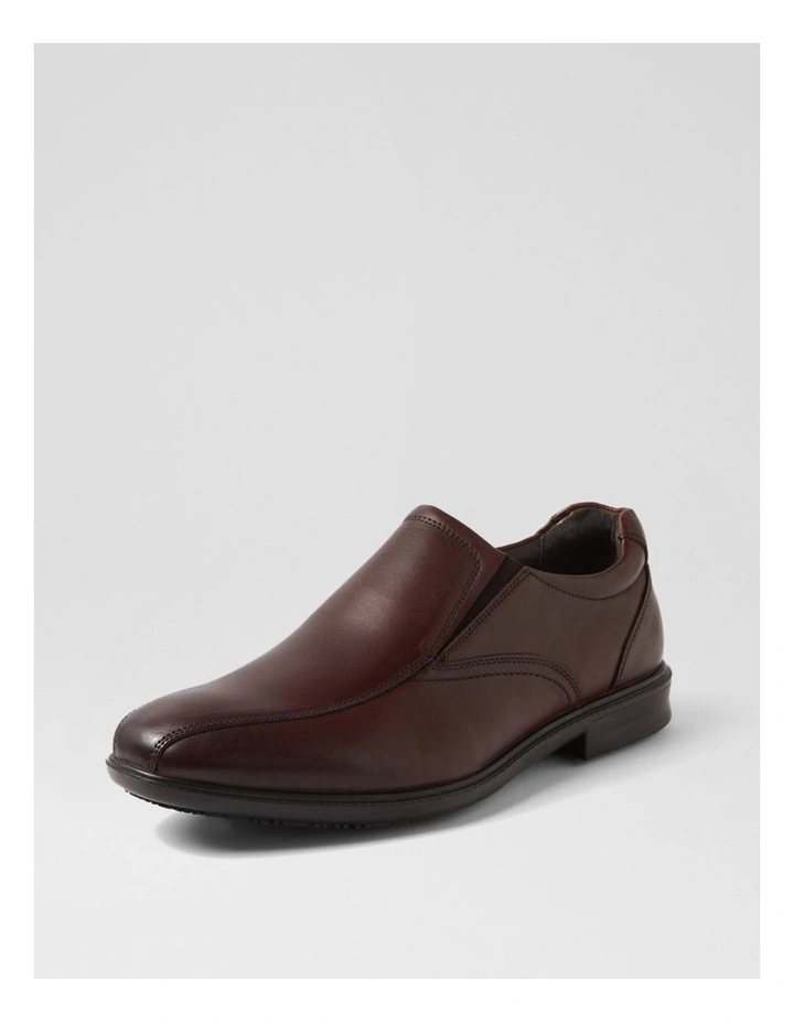 C Pete Chestnut Leather Loafers image 2