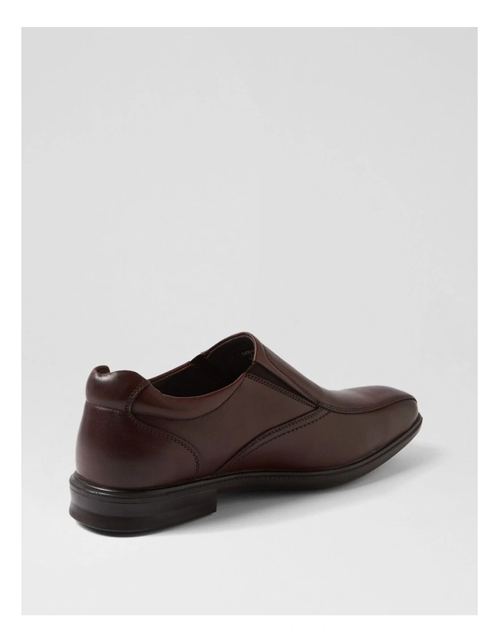 C Pete Chestnut Leather Loafers image 3