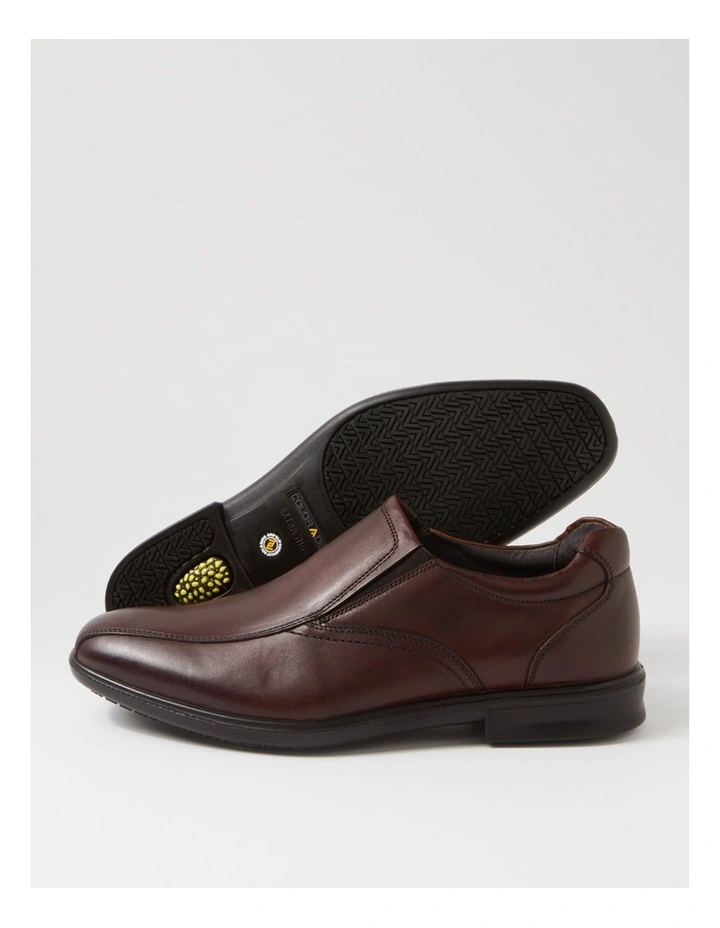 C Pete Chestnut Leather Loafers image 5