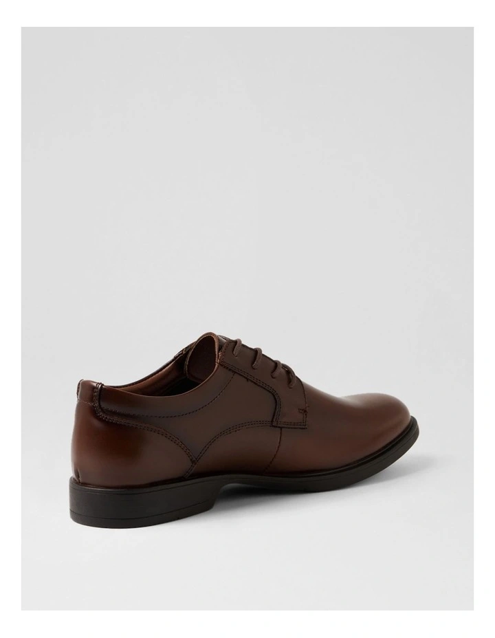 Forum Cognac Leather Lace Up Flats image 3