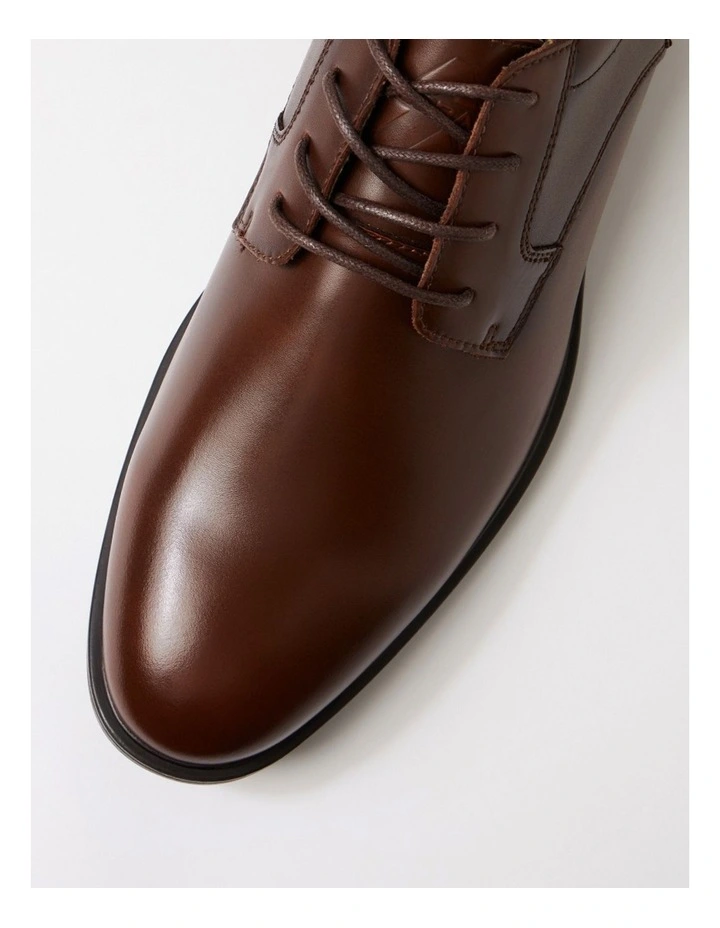 Forum Cognac Leather Lace Up Flats image 4