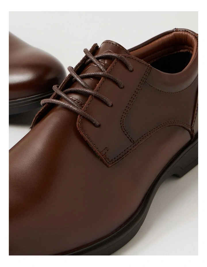 Forum Cognac Leather Lace Up Flats image 5