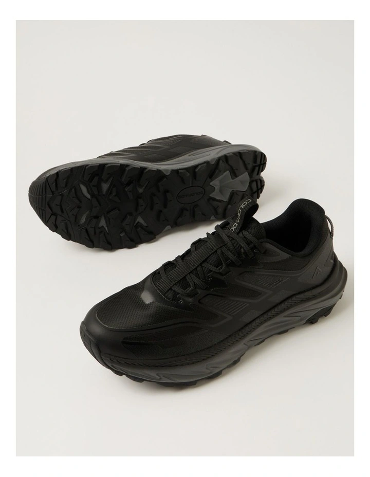 Seeker Black Lace Up Sneakers image 5
