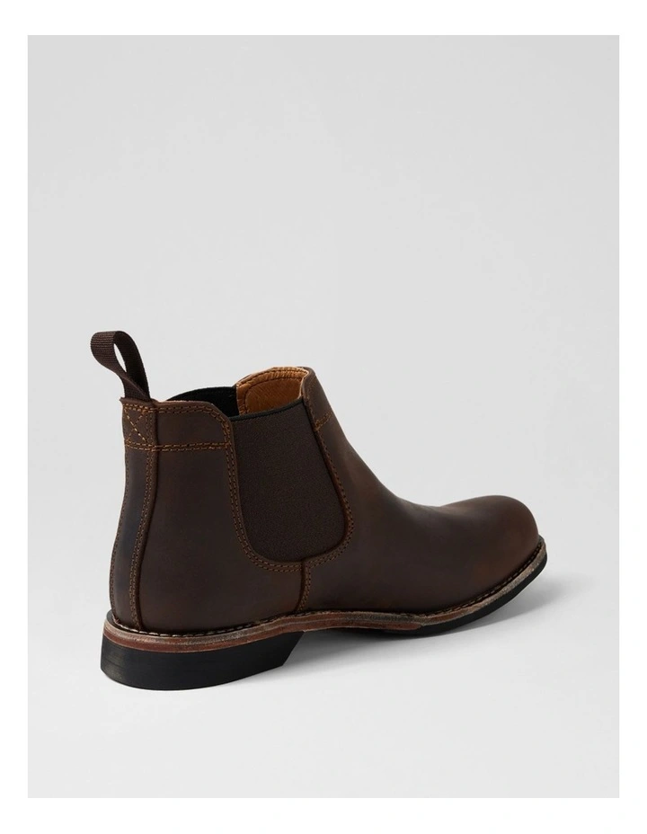 Ritter Brown Leather Chelsea Boots image 3