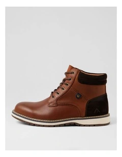 Shaco Redwood Leather Lace Up Boots
