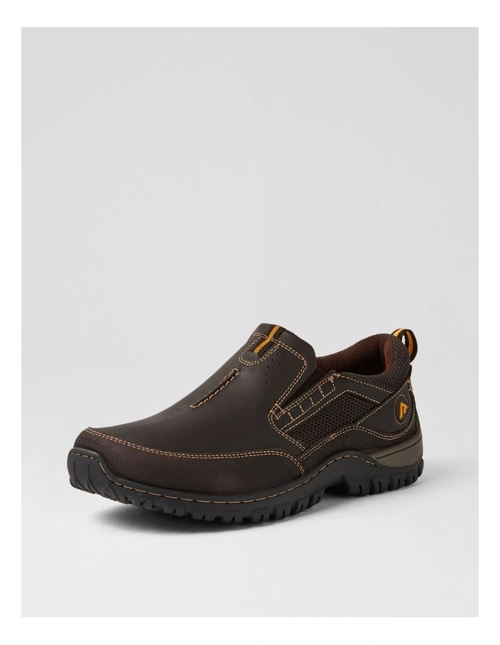 TESLER-DARK BROWN-LEATHER image 2