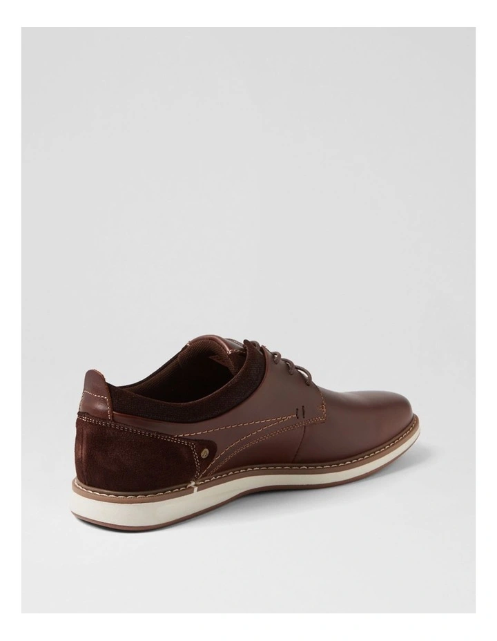 Shaggy Redwood Leather Lace Up Flats image 3