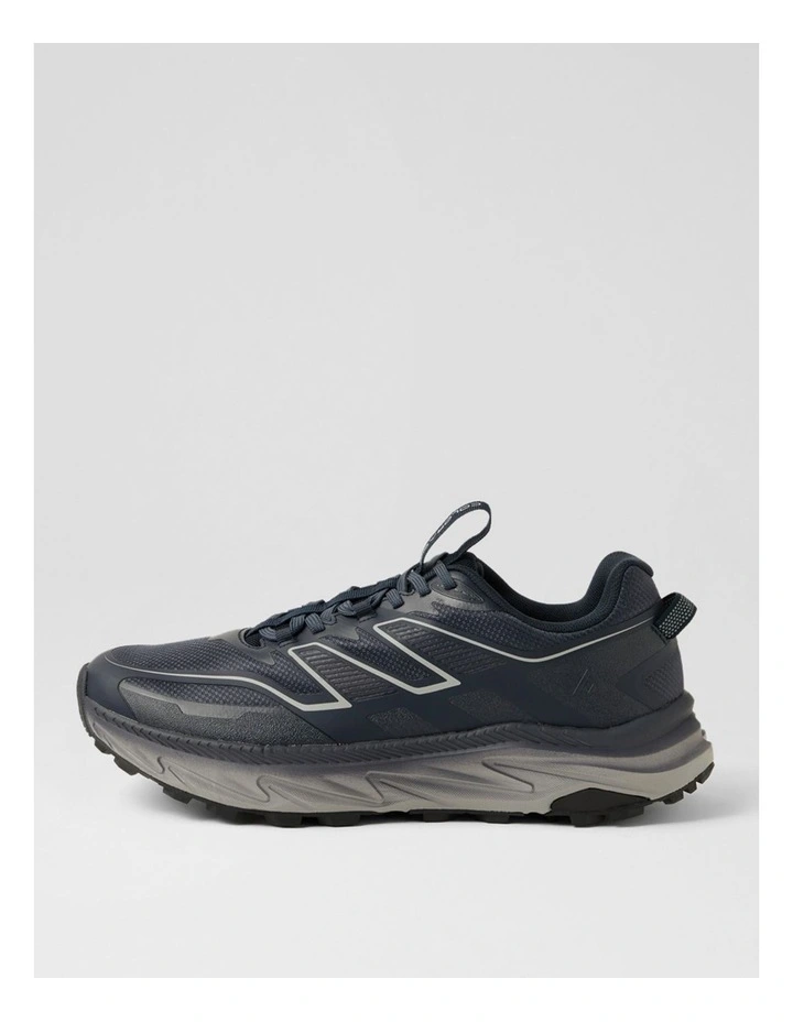 Seeker Navy Lace Up Sneakers image 1