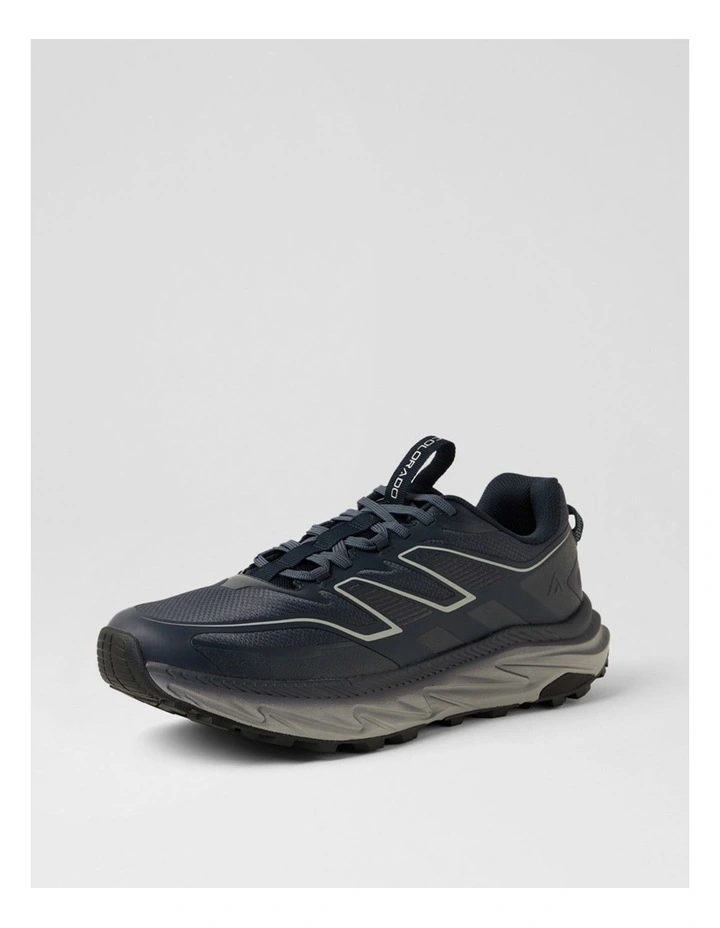 Seeker Navy Lace Up Sneakers image 2