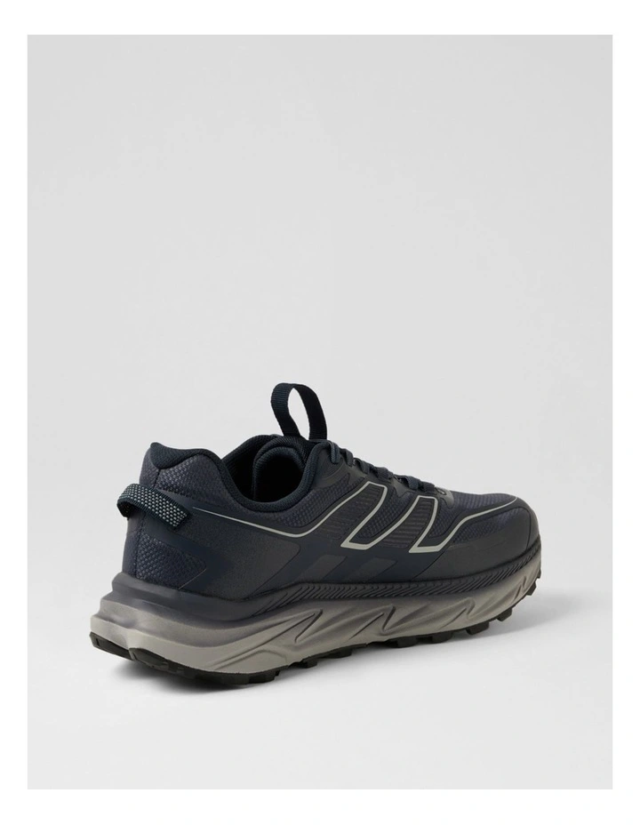 Seeker Navy Lace Up Sneakers image 3