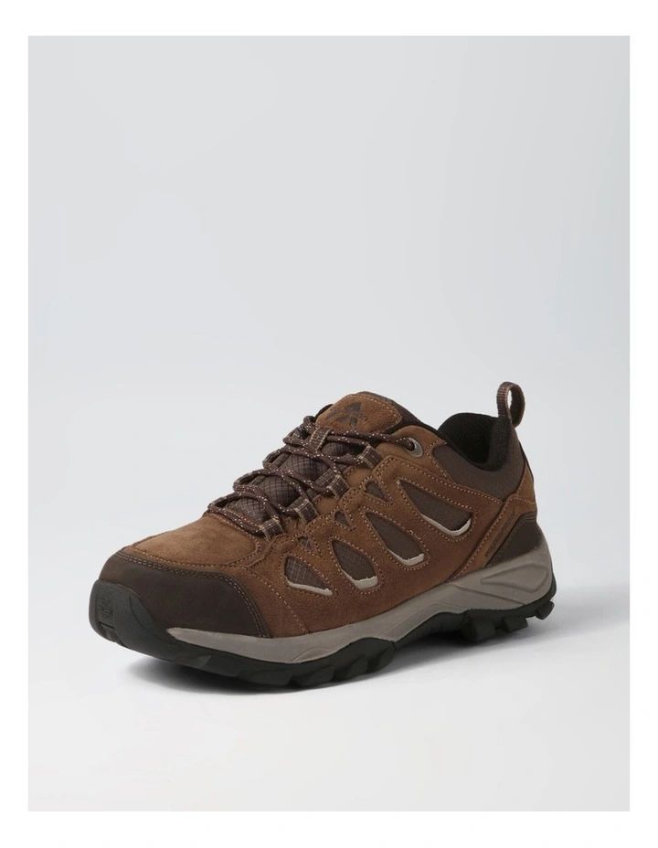 Dolomite Taupe Suede Lace Up Flats image 2
