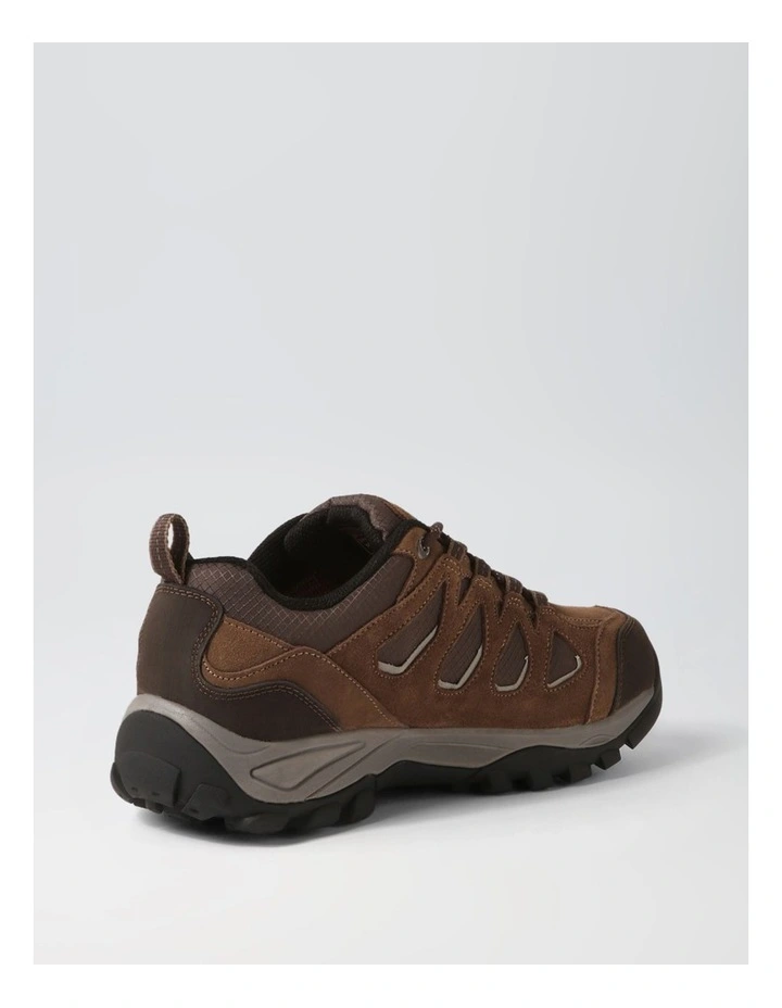 Dolomite Taupe Suede Lace Up Flats image 3