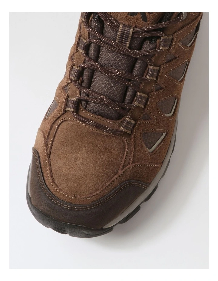 Dolomite Taupe Suede Lace Up Flats image 4