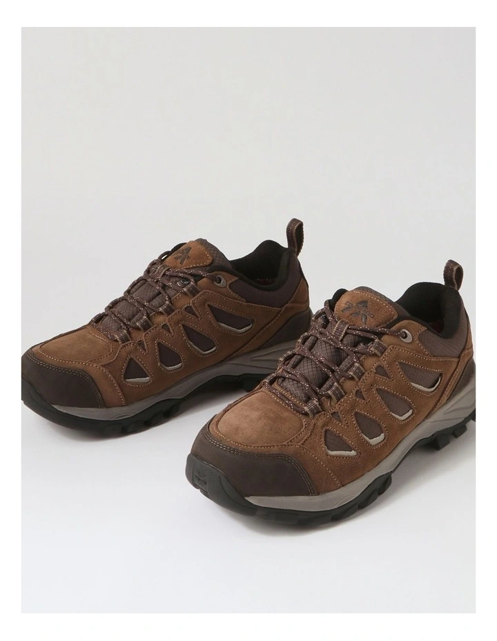 Dolomite Taupe Suede Lace Up Flats image 5