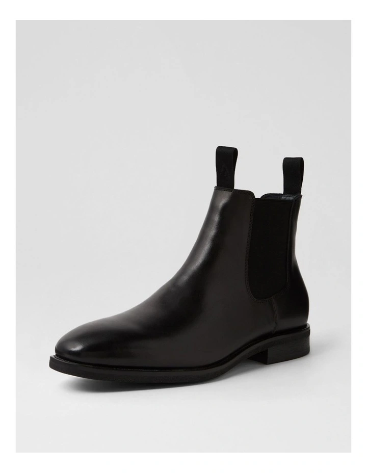 Rodeo Black Leather Chelsea Boots image 2