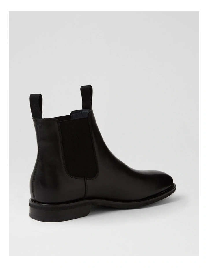 Rodeo Black Leather Chelsea Boots image 3