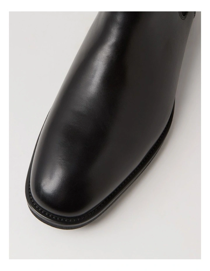 Rodeo Black Leather Chelsea Boots image 4