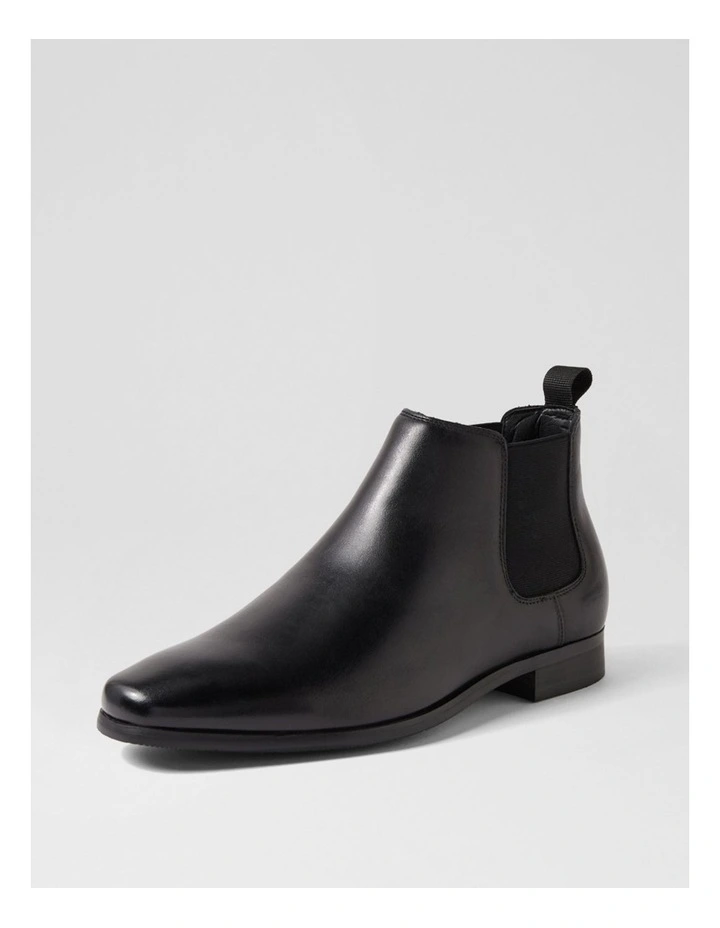 Driscoe Black Leather Chelsea Boots image 2