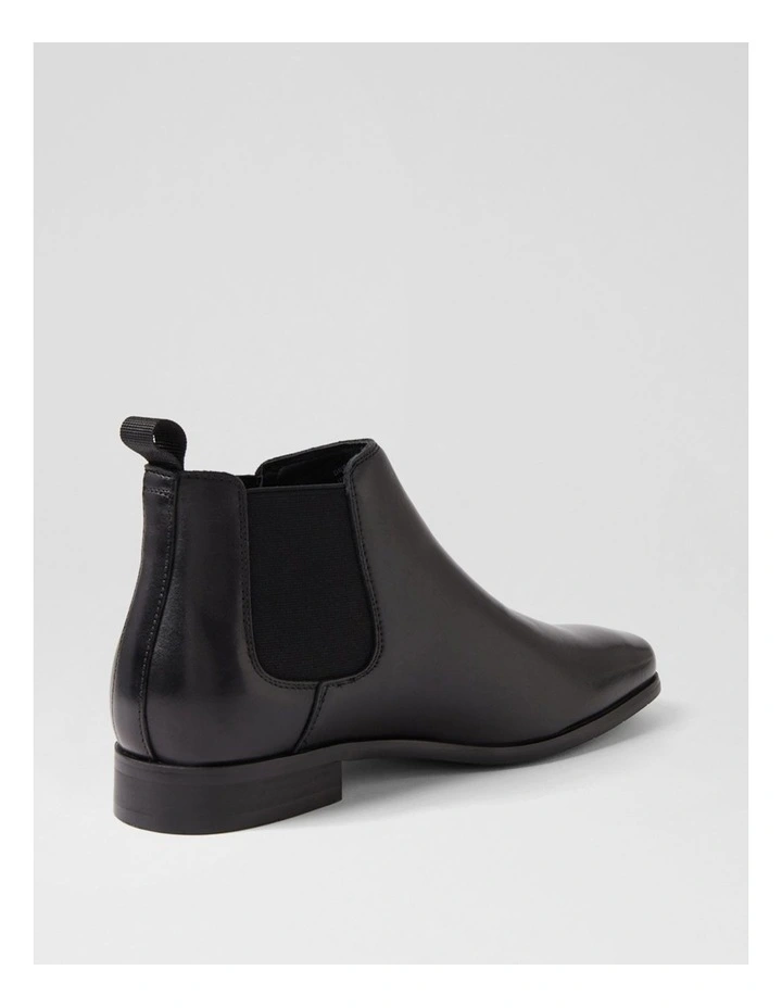 Driscoe Black Leather Chelsea Boots image 3