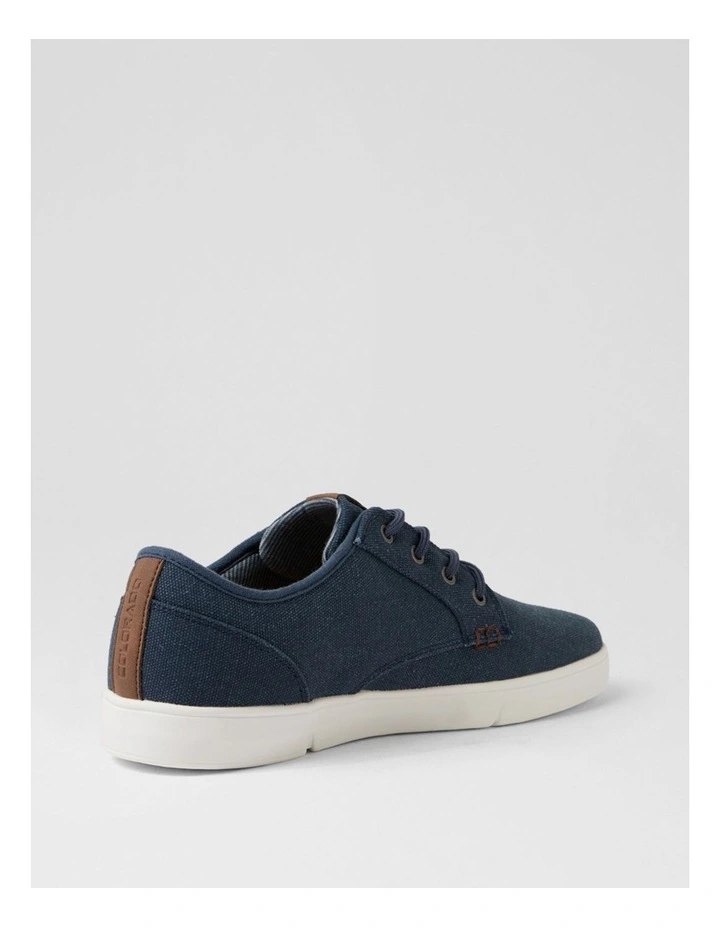 Albatross Mw Dark Navy Canvas Sneakers image 3
