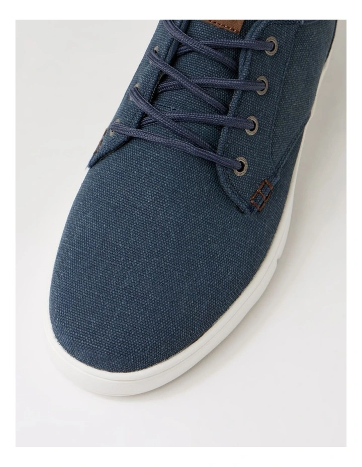 Albatross Mw Dark Navy Canvas Sneakers image 4