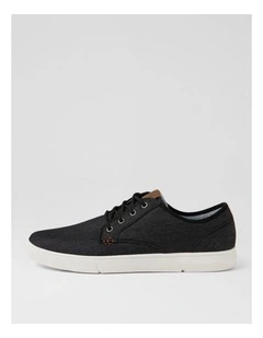 Albatross Mw Black Denim Canvas Sneakers