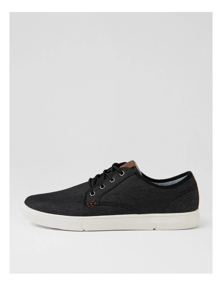 Albatross Mw Black Denim Canvas Sneakers image 1