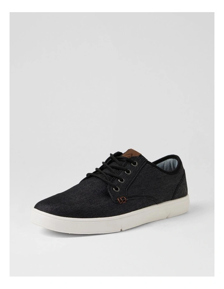 Albatross Mw Black Denim Canvas Sneakers image 2