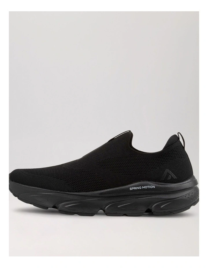 Vessa Black Mesh Sneakers image 1